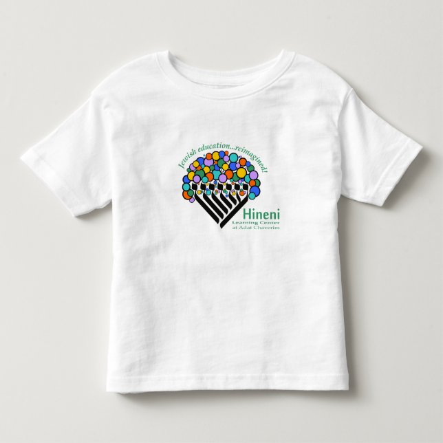 Hineni Learning Centre Toddlers' T-Shirt - White (Front)