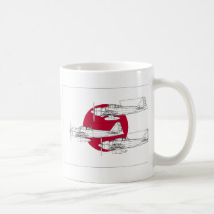 Hinomaru and Zero Battles Coffee Mug