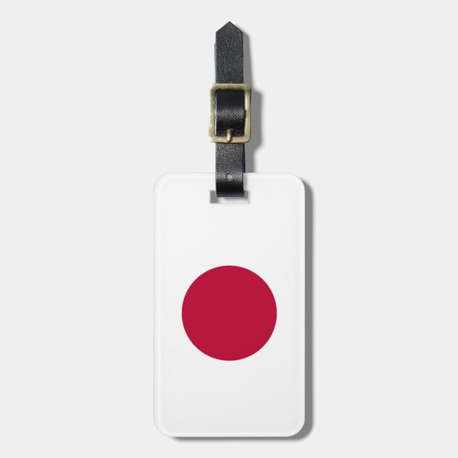 Hinomaru Luggage Tag (Front Vertical)
