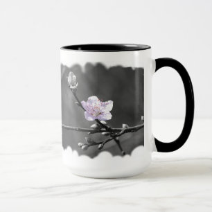 Hint of Pink Cherry Blossom Mug
