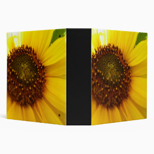 Hint Of Sunshine Sunflower Binder