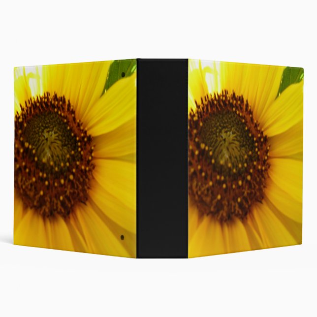 Hint Of Sunshine Sunflower Binder (Background)