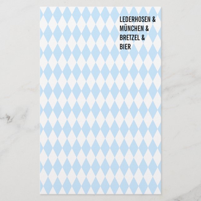 Hint to Bavaria Stationery (Front)