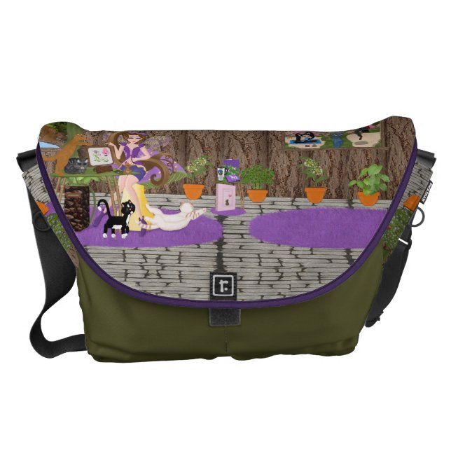 Hinterland Harmony Book Bag Courier Bag (Front)