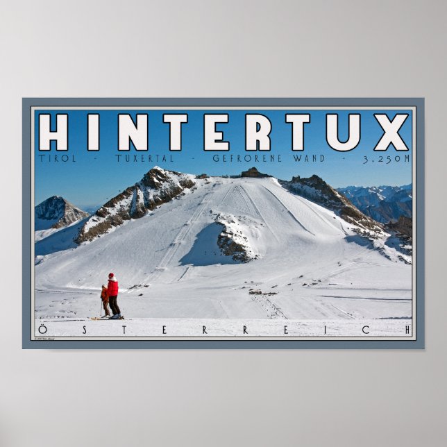 Hintertux - the Gefrorene Wand Poster (Front)