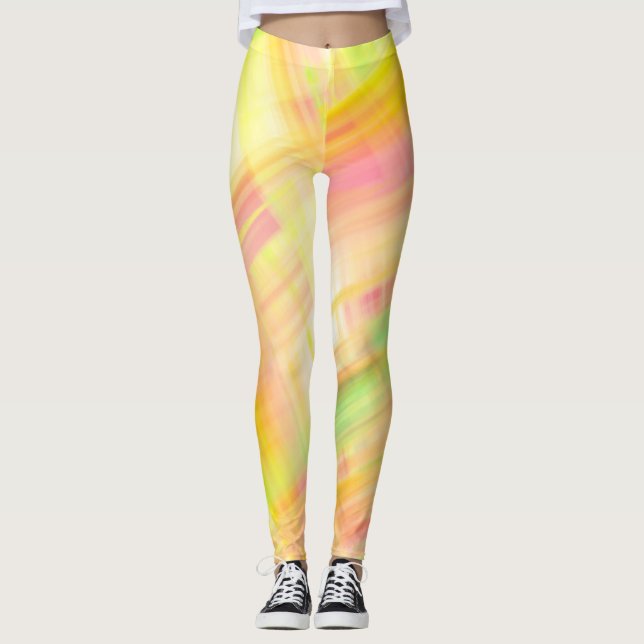 Hints of Melon Leggings (Front)