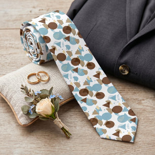 Hip Abstract Modern Geometric 50s Art Pattern Tie