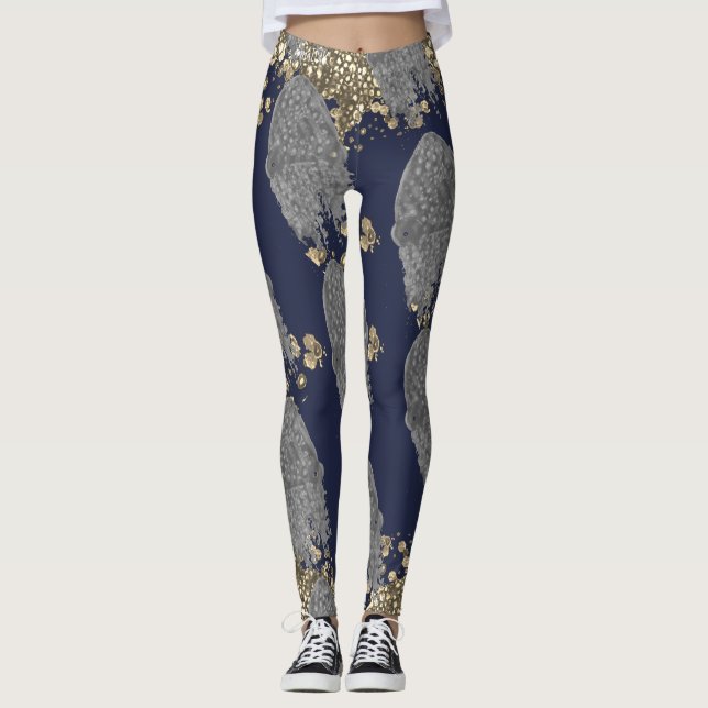 Hip and Funky Designer Leggings (Front)