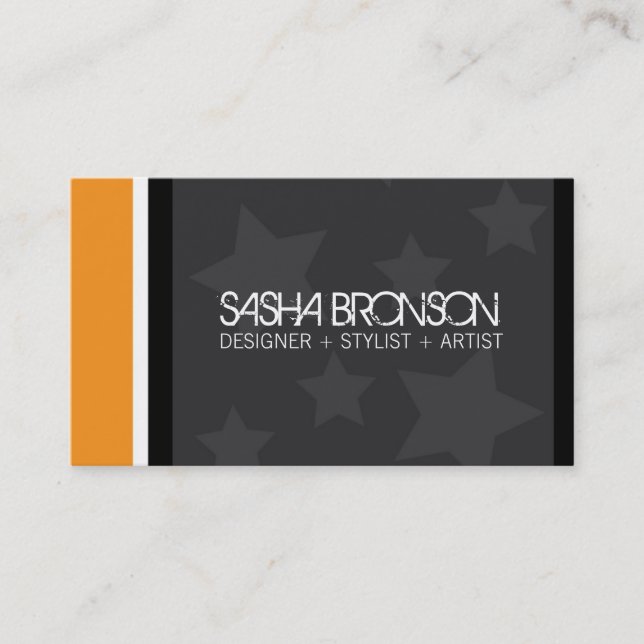 Hip and Modern Business Cards (Front)