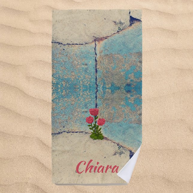 Hip and Pretty Rose from Concrete Beach Towel (Creator Uploaded)