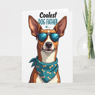 Hip Canine Fathers Day Card