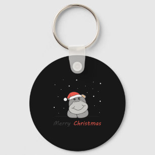Hip Christmas Merry Christmas Hips Premium  Keychain