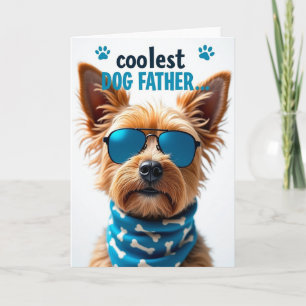 Hip Dog Fathers Day Card