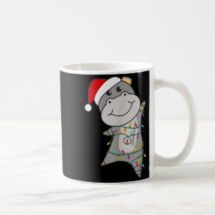 Hip Happy Christmas Fairy Lights Sweet Animals Hip Coffee Mug