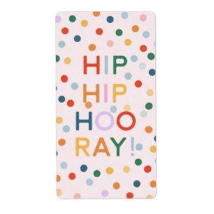 Hip Hip Hooray Fêtes d'anniversaire
