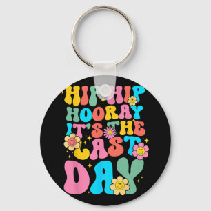 Hip Hooray Its Last Day Of School Hello Summer Wom Keychain