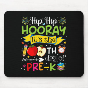 Hip Hooray It's The 100th Day Of Pre-k Teacher Stu Mouse Pad