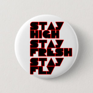 HIP HOP 2 INCH ROUND BUTTON