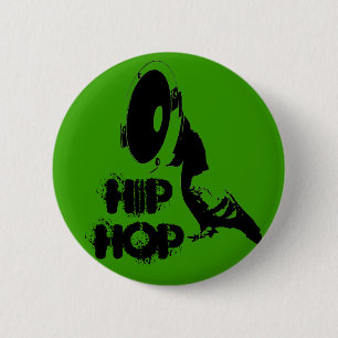 hip hop 2 inch round button