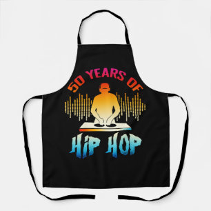 Hip Hop 50th Anniversary 50 Years DJ Turntable 197 Apron