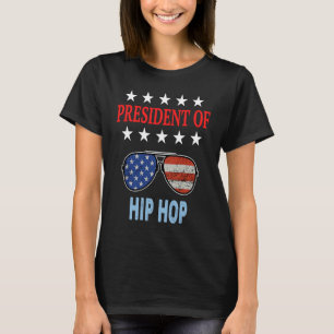 Hip Hop Accessories  USA Flag Hip Hop Saying T-Shirt