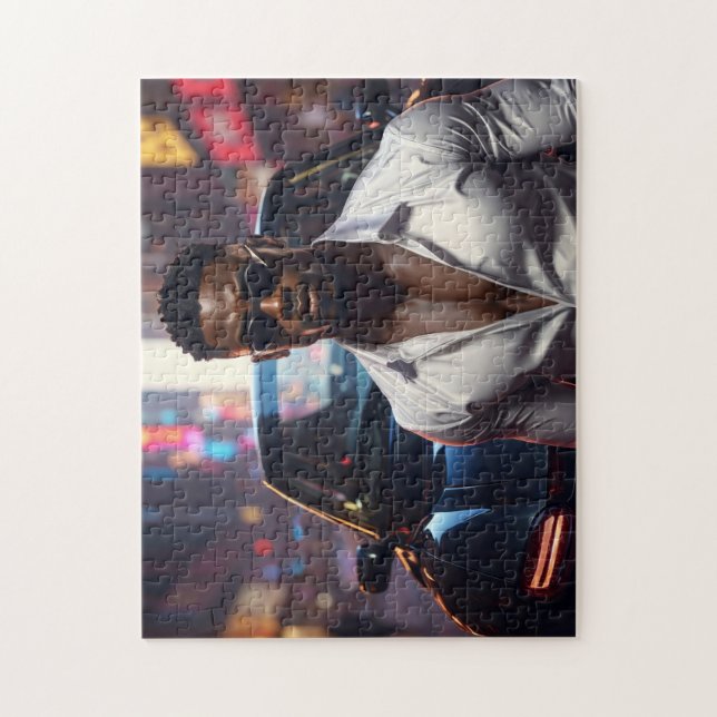 Hip Hop - American Rap Star -  Jigsaw Puzzle (Vertical)