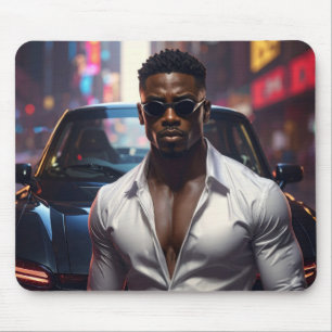 Hip Hop - American Rap Star -  Mouse Pad