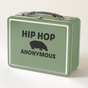 HIP HOP ANONYMOUS METAL LUNCH BOX