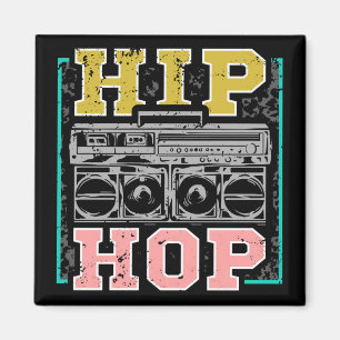 Hip Hop Artists Cassettes Old School Rap Magnet