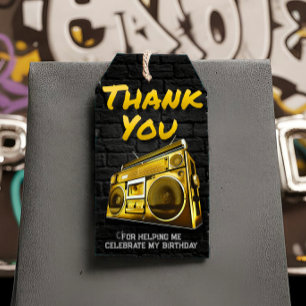 Hip hop Birthday - Favour Tag