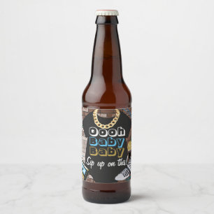 Hip Hop {Boy} Baby Shower Bottle Labels