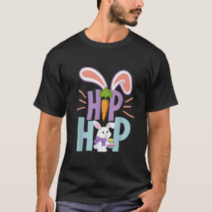 Hip Hop Bunny Easter Day T-Shirt