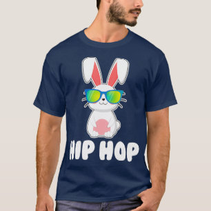 Hip Hop Bunny With Sunglasses Cute Easter T-Shirt