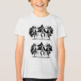 Hip-Hop BW Tri-Blend Shirt