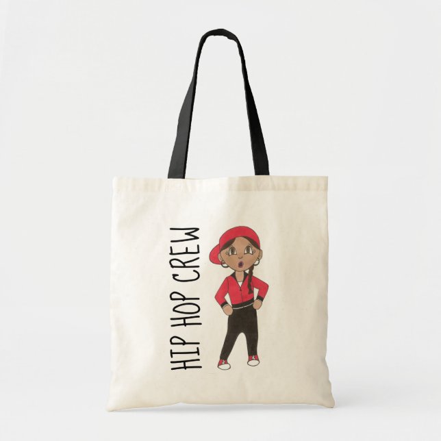 Hip Hop Crew Dance Competition Team Hiphop Teacher Tote Bag (Front)
