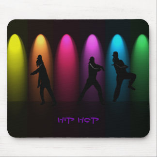 Hip Hop Dance Girls on Stage Mousepad