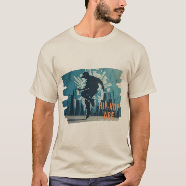 Hip-hop dancer graffiti  T-Shirt (Front)