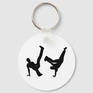 hip hop dancer keychain
