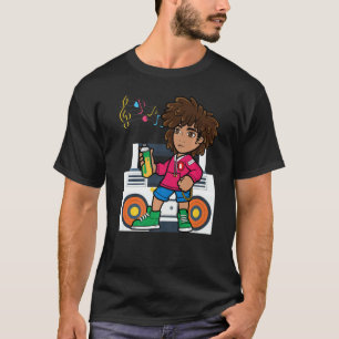 Hip Hop Dancing Break Dance Spring Summer Street P T-Shirt
