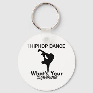 Hip Hop dancing designs Keychain