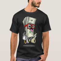 Hip Hop Dope Swag Rap Lover Gift Funny Cash Stacks