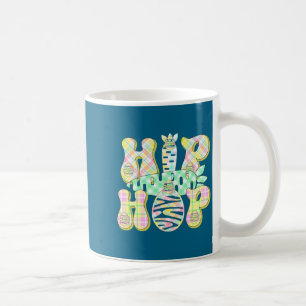 Hip Hop Easter Buffalo Plaid Design Coffee Mug