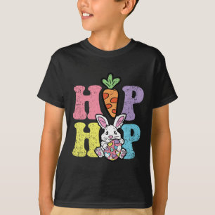 Hip Hop Easter Bunny Egg Hunting Rabbit Spring T-Shirt