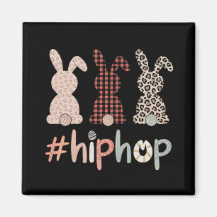 Hip Hop Easter Bunny Spring Cute Magnet