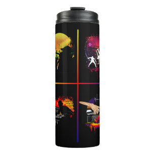 Hip Hop Elements Thermal Tumbler Urban Street