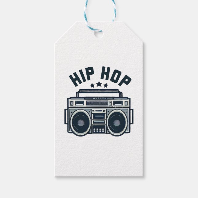 Hip hop gift tags (Front)