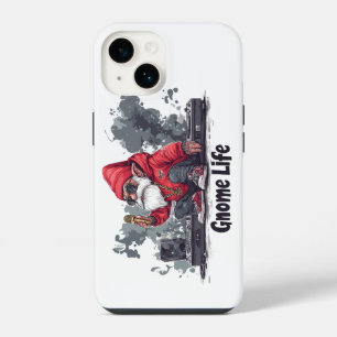 Hip Hop Gnome Illustration - Gnome Life iPhone 14 Case