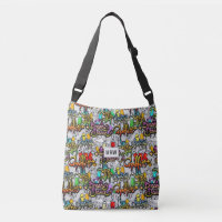 Hip hop Graffiti sacs monogrammes personnalisés