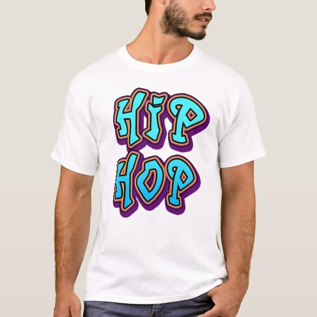 Hip Hop Graffiti T-Shirt (Front)