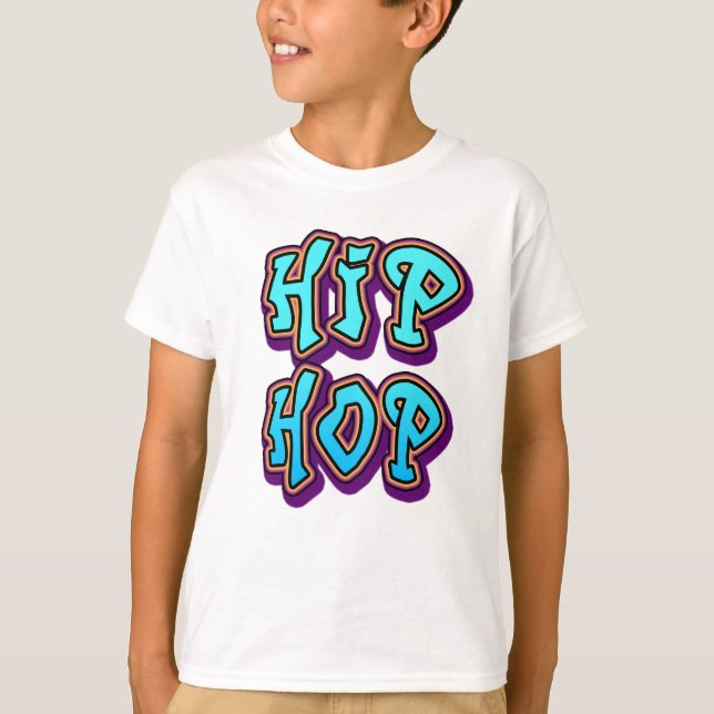 Hip Hop Graffiti T-Shirt (Front)